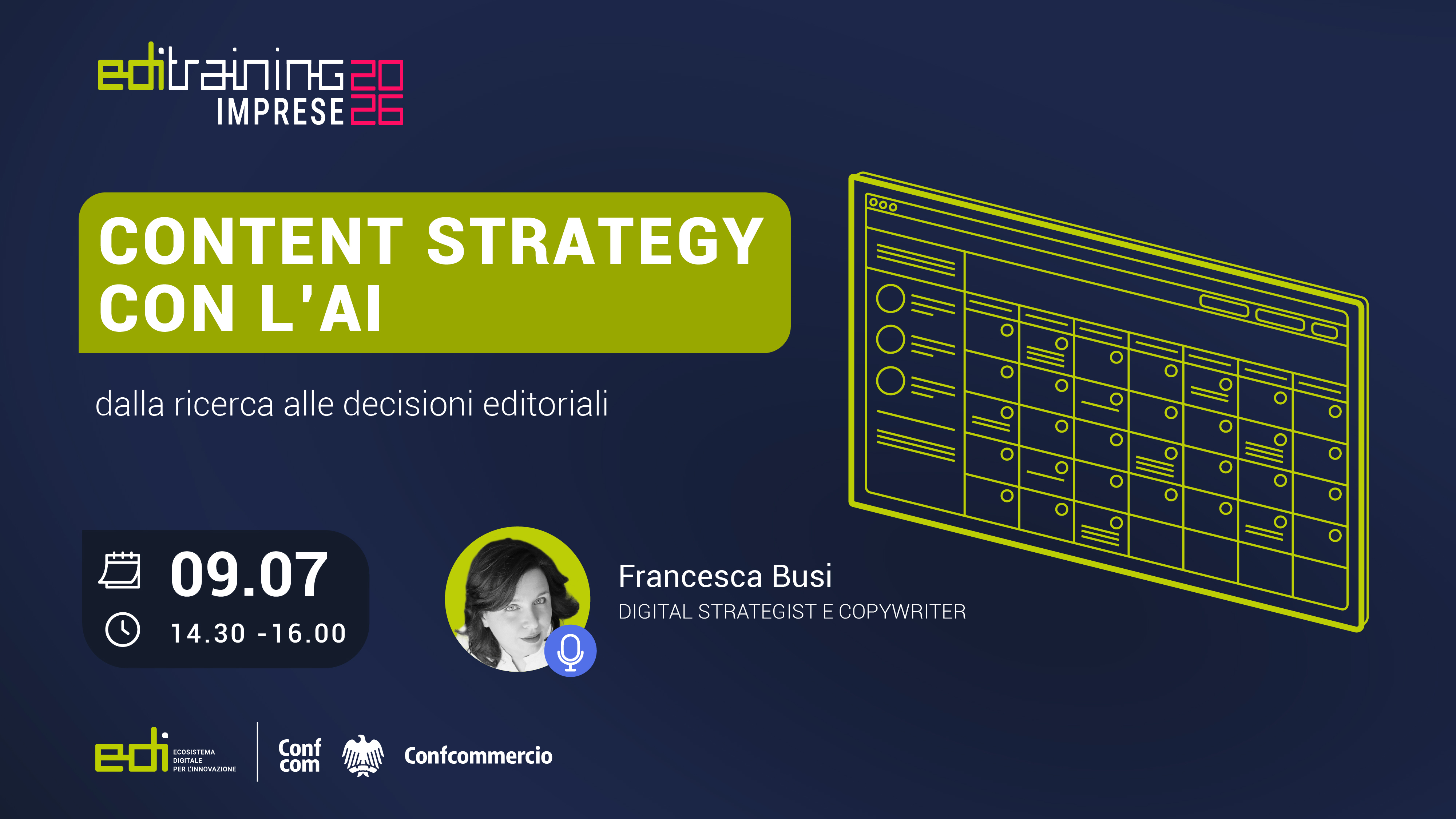 Content Strategy con l\'AI: dalla ricerca alle decisioni editoriali