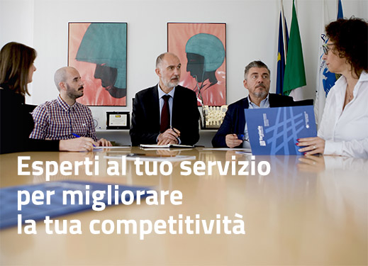 Esperti al tuo servizio per migliorare la tua competitività