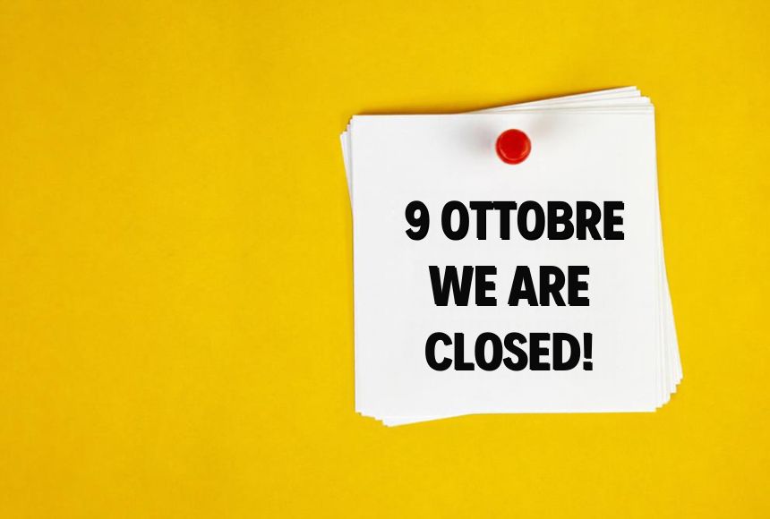 Avviso: chiusura straordinaria uffici il 9 ottobre